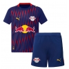 Camisa de Futebol RB Leipzig Equipamento Secundário Infantil 2025-26 Manga Curta (+ Calças curtas)